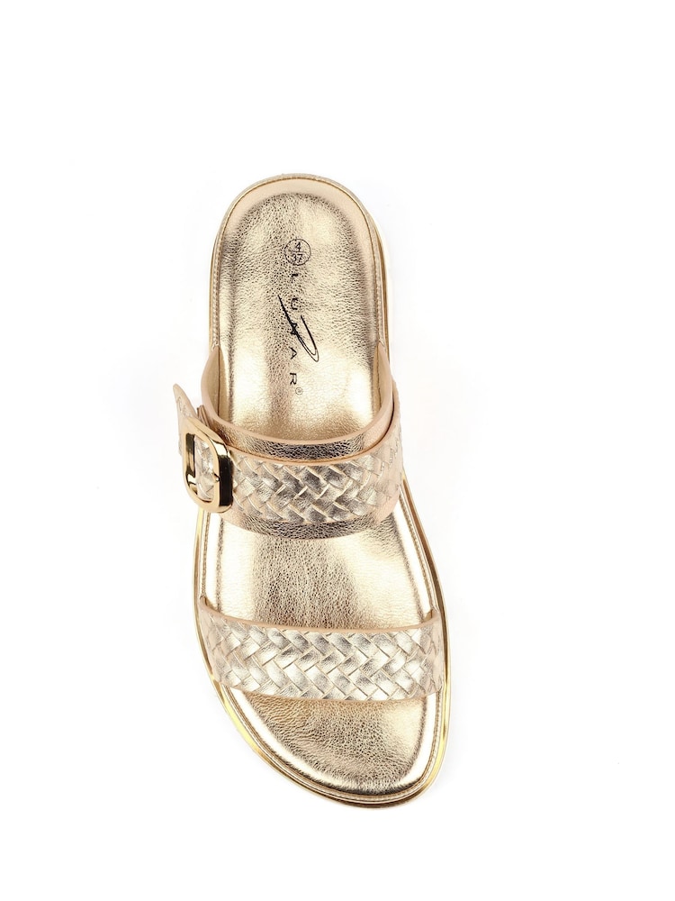 Lunar Gold Elli Sandals - Image 6 of 6