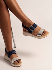 כחול  - Lunar סנדלים, דגם Dion - תמונה 1 מתוך 6