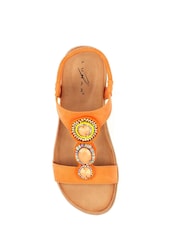 Lunar Orange Kay Sandals - Image 7 of 7