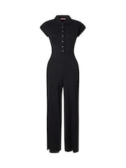 Joe Browns Black Petite Essential Jersey Jumpsuit - Image 5 of 5