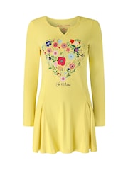 Joe Browns Yellow All The Love Graphic Longline Top - Image 5 of 5