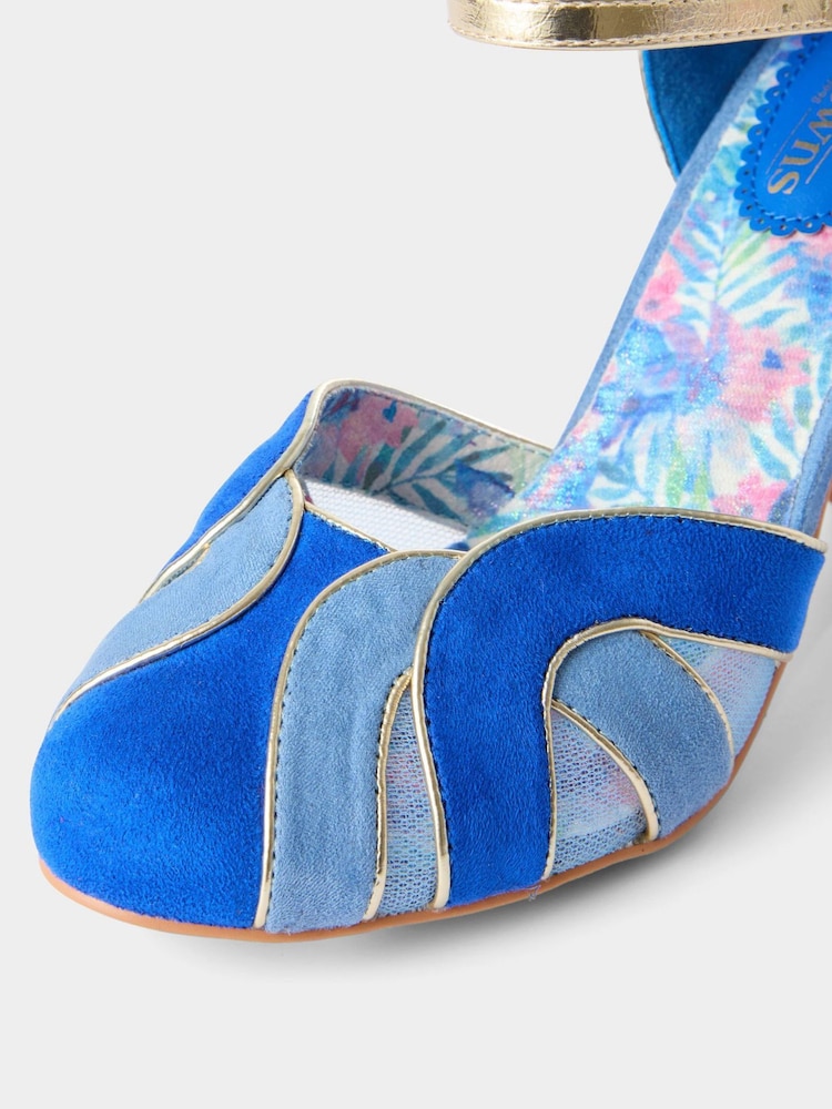 Joe Browns Blue Divine Deco Shoes - Image 4 of 4