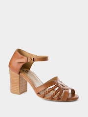 Joe Browns Brown In Rome Leather Shoes - Image 3 of 5