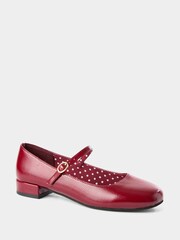 Joe Browns Red Betsy Mary Jane Shoes - Image 2 of 5