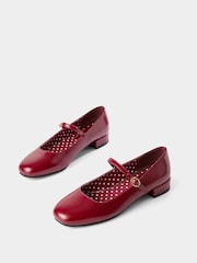 Joe Browns Red Betsy Mary Jane Shoes - Image 3 of 5