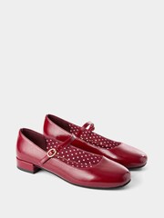 Joe Browns Red Betsy Mary Jane Shoes - Image 4 of 5