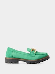 Joe Browns Green Adeline Loafers - Image 1 of 4