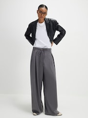River Island High Waisted Tie Front Trousers - Kuva 2 / 4