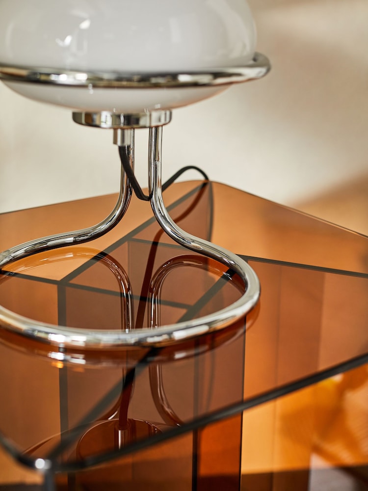 MADE.COM Chrome Piper Table Lamp - Image 2 of 4 MADE.COM Chrome Piper Table Lamp - Image 2 of 4