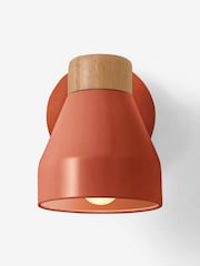 MADE.COM Terracotta Red Albert Wall Light - Image 2 of 3