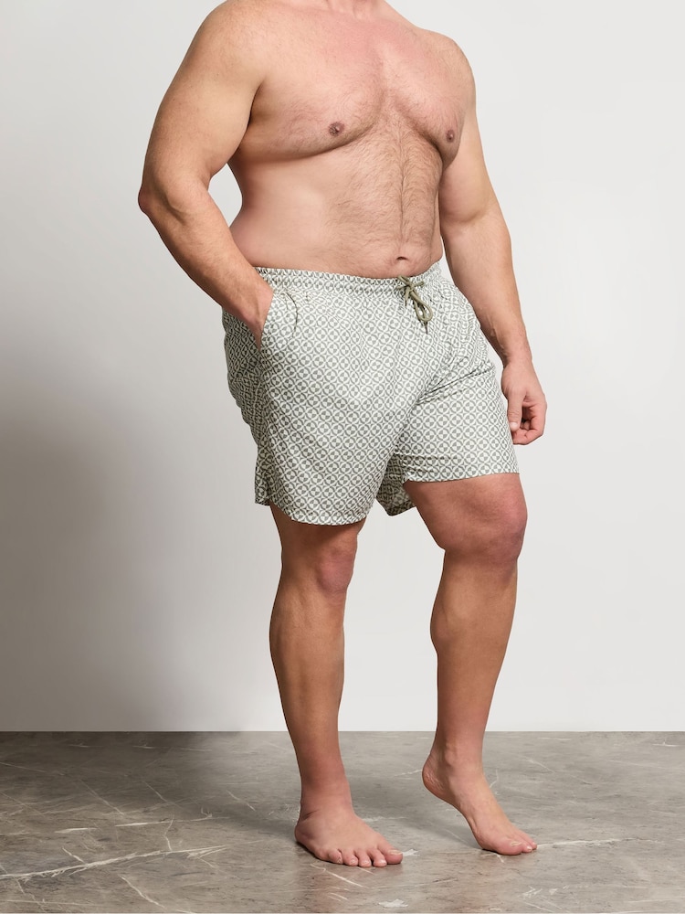 אפור - BadRhino Big & Tall מכנסי שחייה קצרים - תמונה 1 מתוך 4 אפור - BadRhino Big & Tall מכנסי שחייה קצרים - תמונה 1 מתוך 4