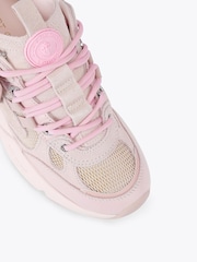 Kurt Geiger London Pale Pink Womens Kurt Trainers - Image 4 of 5