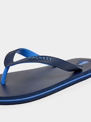Hackett Blue Capri Numbers Flip Flop Shoes - Image 5 of 6