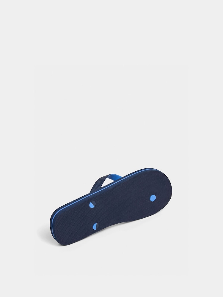 Hackett Blue Capri Numbers Flip Flop Shoes - Image 6 of 6