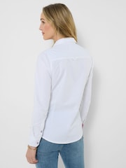 Joe Browns White Davinia Cotton Shirt - Image 2 of 5
