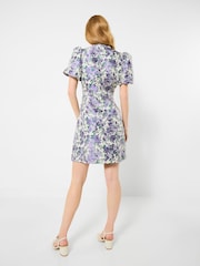 Joe Browns Purple Statement Jacquard Dress - Image 3 of 6