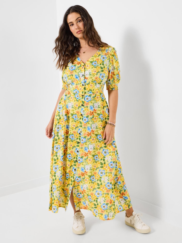 joe brown yellow dress joe browns butterfly dress Mermaid Scoop Neck Navy Long Prom Dresses With  Beading
