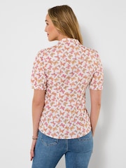 Joe Browns White Beautiful Butterfly Blouse - Image 2 of 6