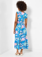 Joe Browns Blue Millie Floral Maxi Dress - Image 3 of 6