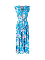 Joe Browns Blue Millie Floral Maxi Dress - Image 6 of 6