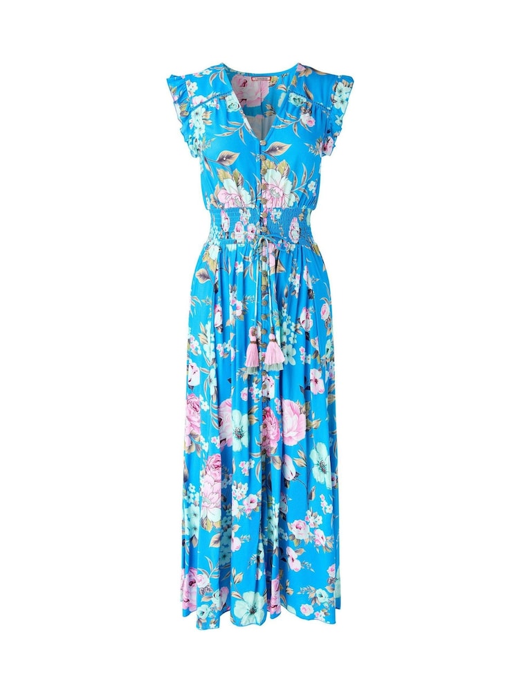 Joe Browns Blue Millie Floral Maxi Dress - Image 6 of 6 Joe Browns Blue Millie Floral Maxi Dress - Image 6 of 6