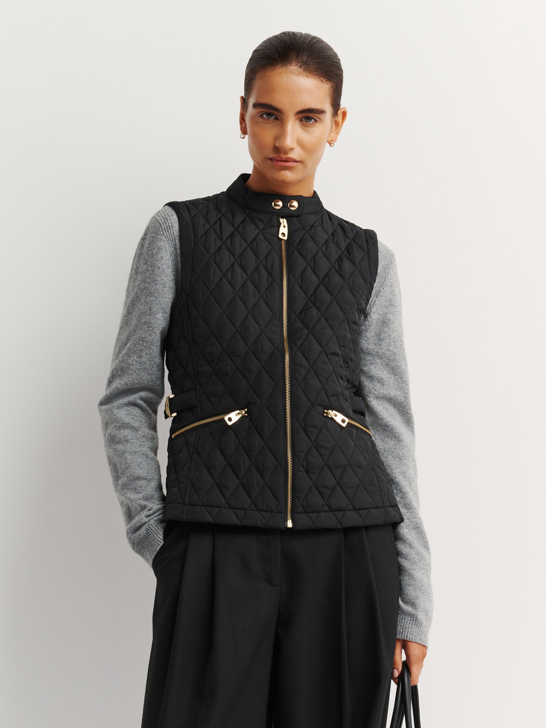 Belstaff Women's Black Maeva Gilet