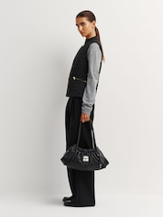 Belstaff Black Maeva Gilet - Image 4 of 9