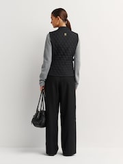 Belstaff Black Maeva Gilet - Image 5 of 9