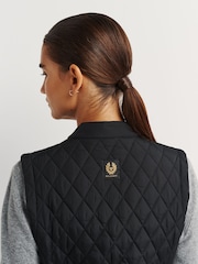 Belstaff Black Maeva Gilet - Image 6 of 9