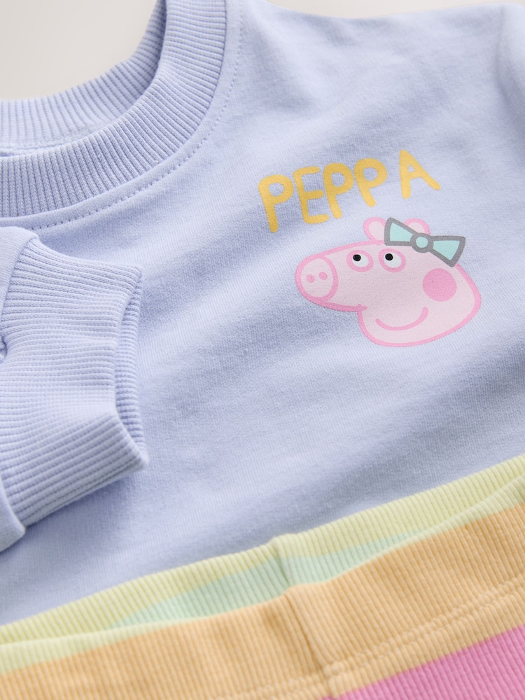 Rainbow Peppa Pig Long Sleeve Top and Flare Set (6mths-7yrs) - Image 5 of 5 Rainbow Peppa Pig Long Sleeve Top and Flare Set (6mths-7yrs) - Image 5 of 5