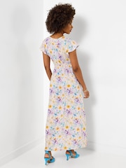 Joe Browns Watercolours Printed Floral Dress - Bilde 4 av 5