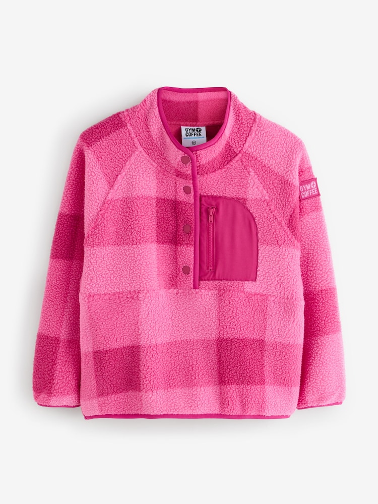 Gym + Coffee Pink Horizon Layer Up Jacket - Image 1 of 1