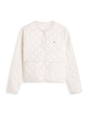 Tommy Hilfiger Nude Lightweight Water Repellent Quilted Padded Jacket - Image 5 of 5