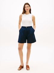 Tommy Hilfiger White Slim Crew Neck Tank Top - Image 5 of 5