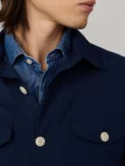 Hackett Blue Seersucker Jacket - Image 3 of 7