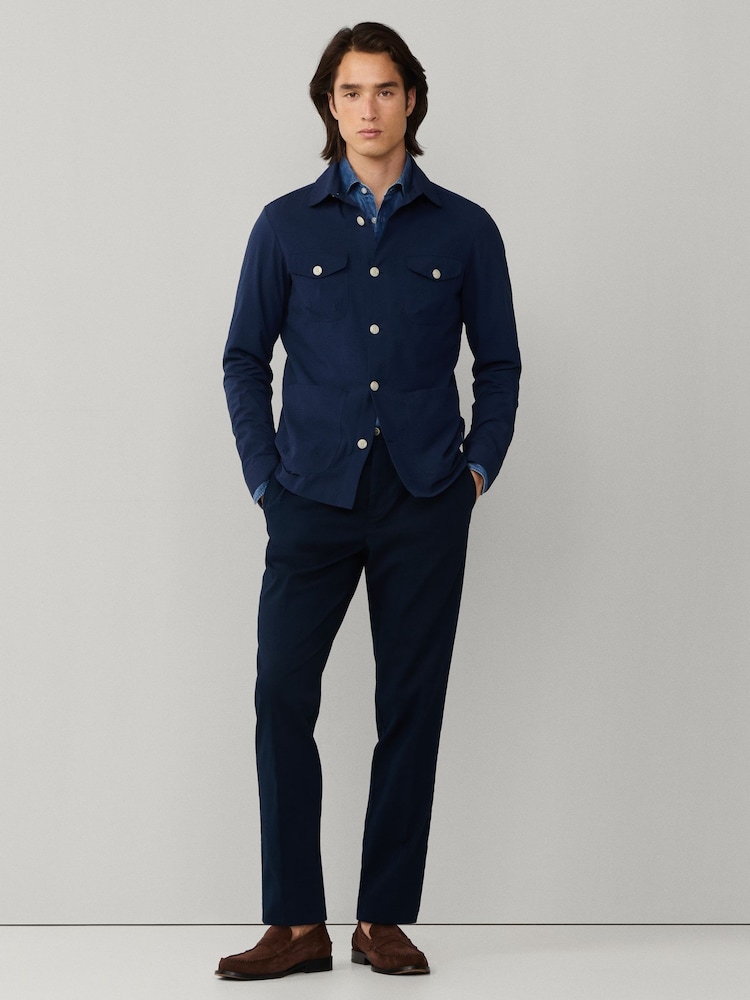 Hackett Blue Seersucker Jacket - Image 7 of 7
