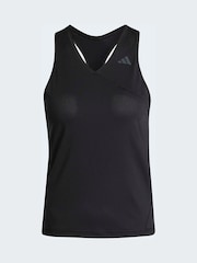 adidas Black Club Tennis Vest - Image 6 of 6
