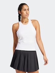 adidas White Tennis Y-Vest Midi Dress - Image 3 of 6