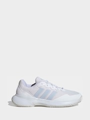 adidas White Gamecourt 2 Tennis Shoes - Image 1 of 10