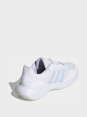 adidas White Gamecourt 2 Tennis Shoes - Image 5 of 10