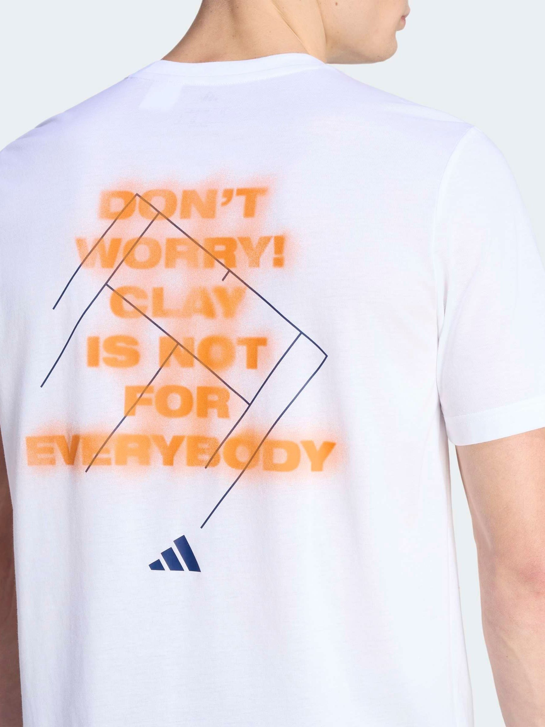 Comprar Branco - Camiseta de tênis adidas Clay Graphic from Next