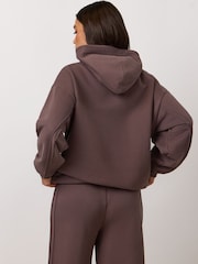 Gym King Brown Replenish Peached Seam Hoodie - Image 2 of 4
