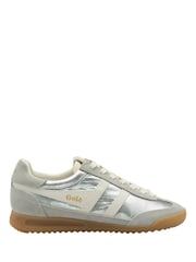 Gola Silver Firefly Metallic Trainers - Image 1 of 5