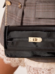 Lipsy Black Buckle Ocassion Cross-Body Bag - Image 3 of 4