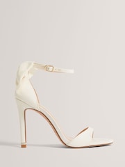 Ted Baker Cream Sofeela Bow Detail Sandals - Image 1 of 4
