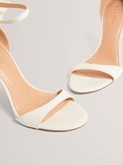 Ted Baker Cream Sofeela Bow Detail Sandals - Image 4 of 4