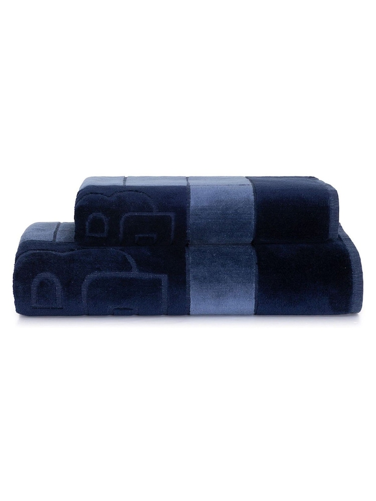 BOSS Home Steel Double B Towel - Image 1 of 4 BOSS Home Steel Double B Towel - Image 1 of 4
