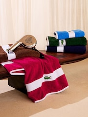 Lacoste Vert Logo Casual Cotton Towel - Image 5 of 6