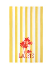 Lacoste Multicoloured Fancy Beach Towel - Image 2 of 4