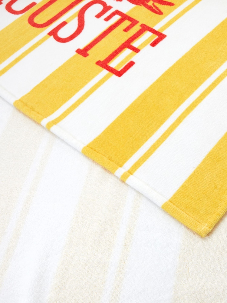 Lacoste Multicoloured Fancy Beach Towel - Image 4 of 4